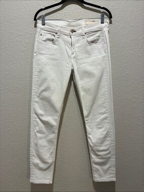 rag & bone White High-Rise Jeans